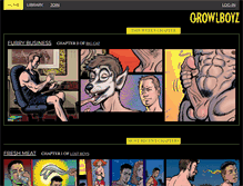 Tablet Screenshot of growlboyz.com